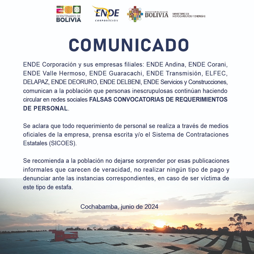 Comunicado